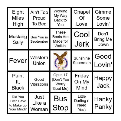 59 Bingo Card