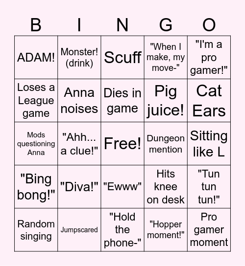 Howcupid Bingo! Bingo Card