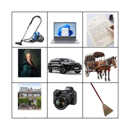 Time detectives Bingo Card