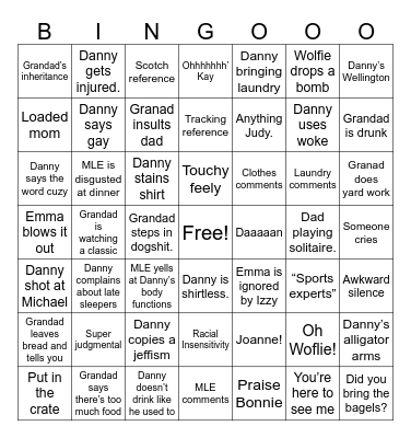 Thanksgiving Bingo Card