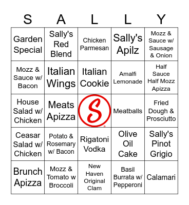 Black Friday Bingo Card