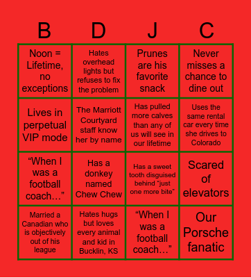 ELT BINGO Card