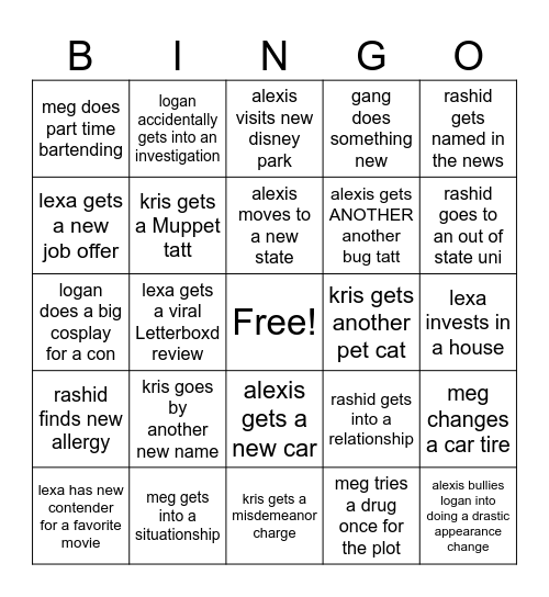 Muppets Bingo 2026 Bingo Card