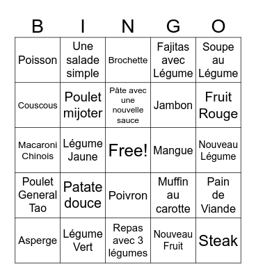 Bingo Ellyna Bingo Card