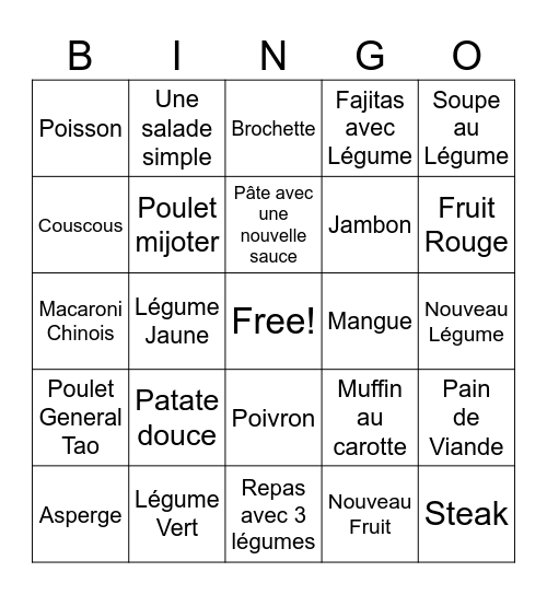 Bingo Ellyna Bingo Card