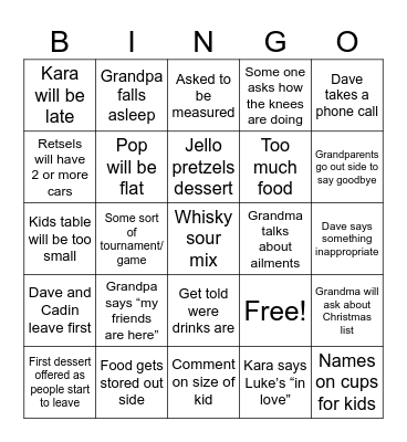 Bergkoetter Bingo Card