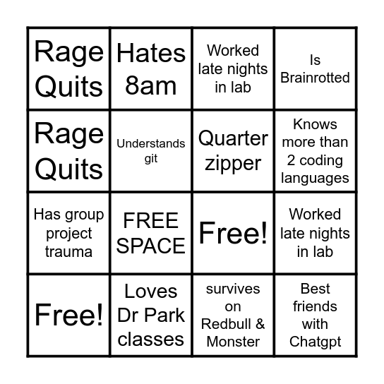 MET Bingo! Bingo Card