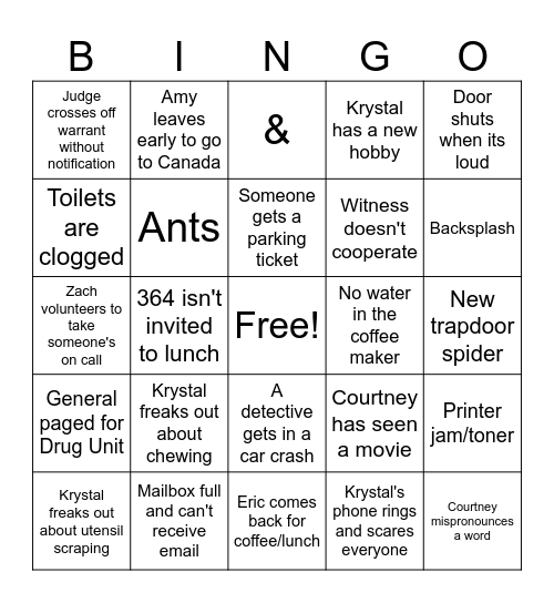 DSB Bingo v5 Bingo Card