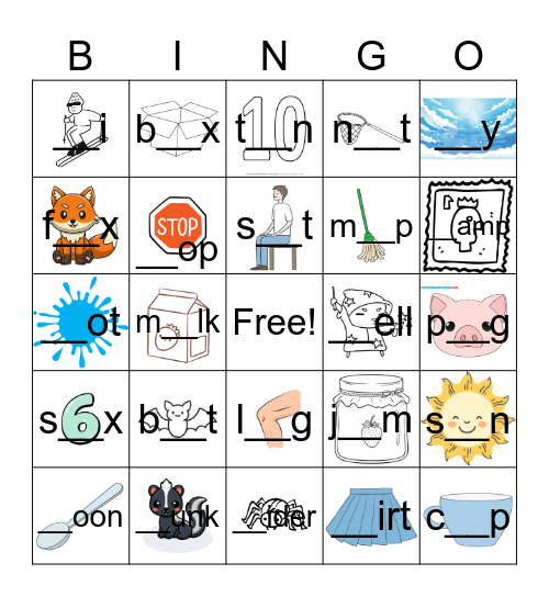 L11 Bingo Card