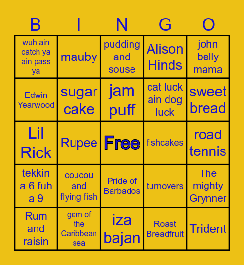 SOCIAL JUSTICE INDEPENDENCE BINGO! Bingo Card