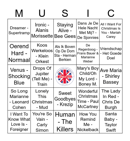 302 Bingo Card