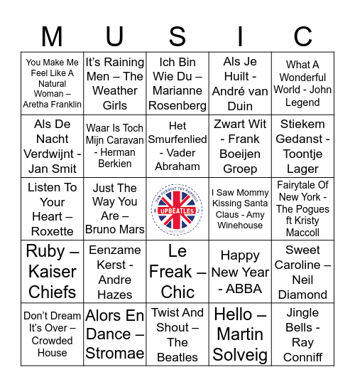 405 Bingo Card