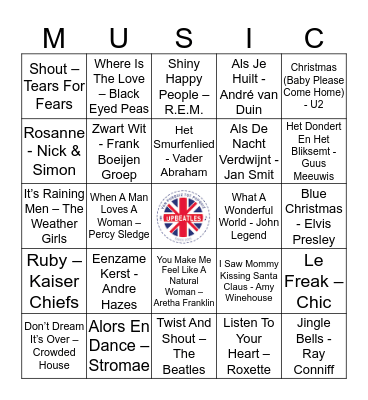 412 Bingo Card