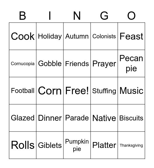 BINGODOME Bingo Card