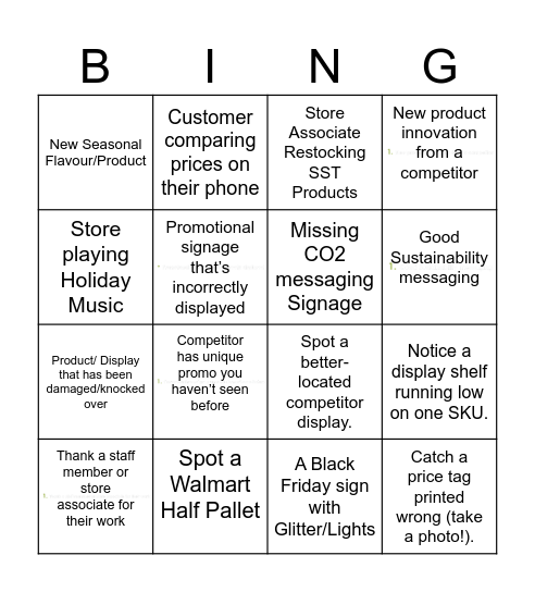 Stream the Streets 2025 Bingo! Bingo Card