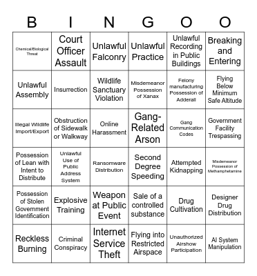 MARTHA BINGO V2 Bingo Card