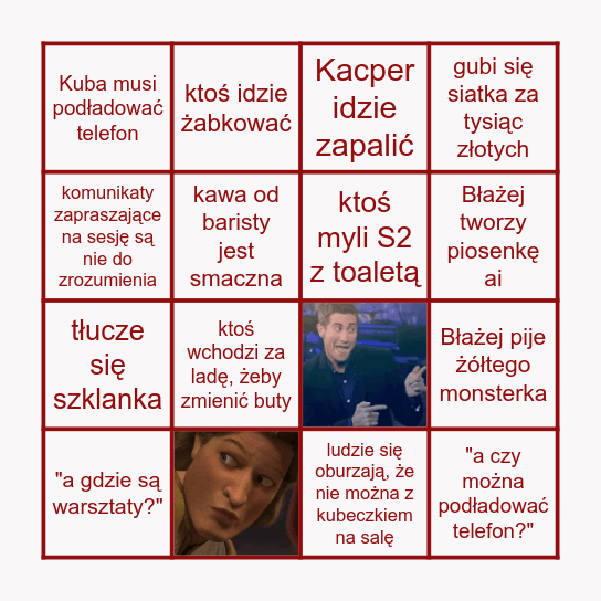 medycynka w ice bingo (elitarna wersja) Bingo Card