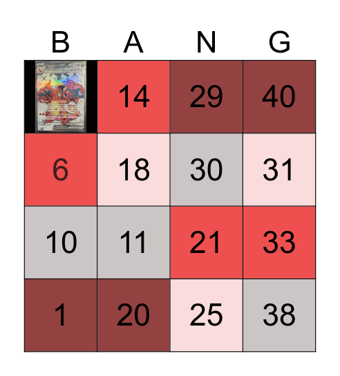 BANGIN'S BLACK FRIDAY Bingo Card