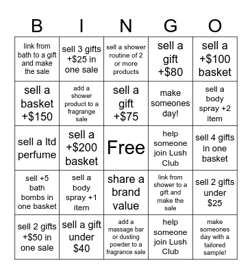 Black Friday Bingo! Bingo Card