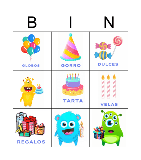 Hobbies Pedro Bingo Card