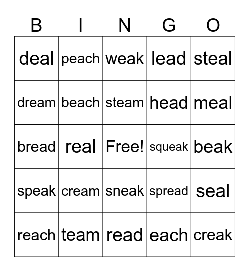 ea Bingo Card
