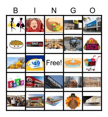 BLACK FRIDAY BINGO Card