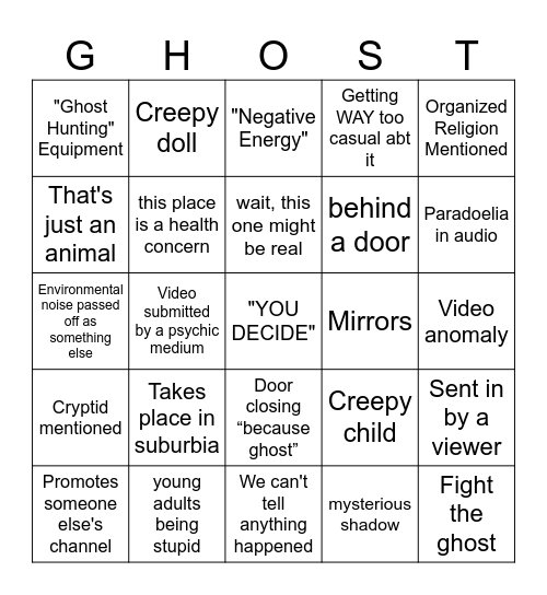 Nukes top Gingo Bingo Card