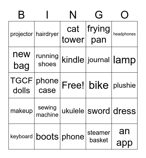 Buy Bingo Card