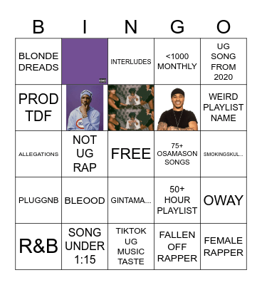 2-3 BINGO Card