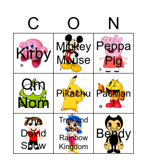 Imsuperdum0iq's Contestants Bingo Card