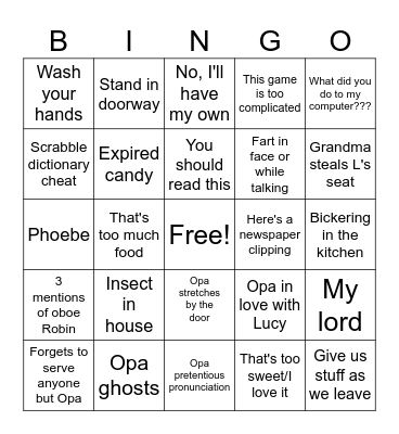 VermBingo 2025 November Bingo Card