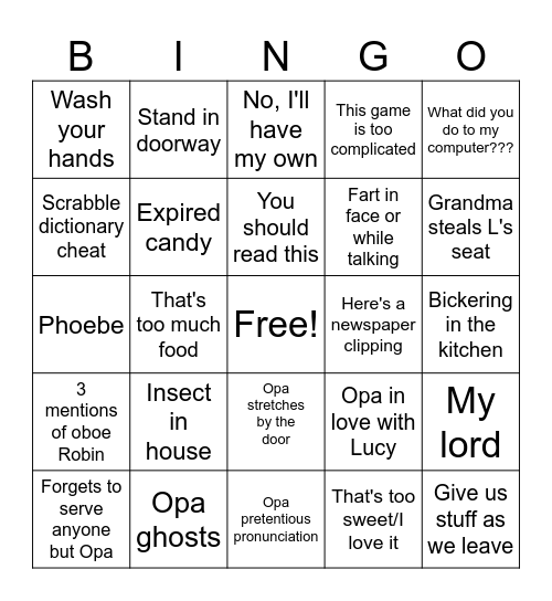 VermBingo 2025 November Bingo Card
