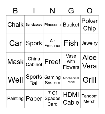 EASY BINGO Card