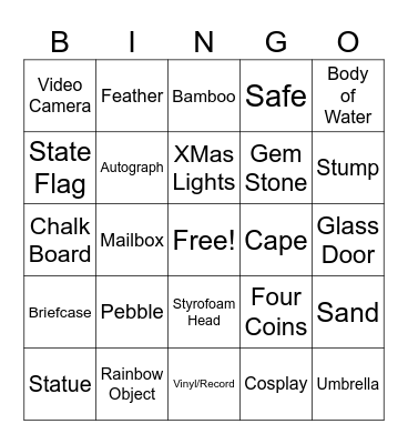 MEDIUM BINGO Card
