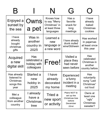 Chris mas_BI NGO Bingo Card