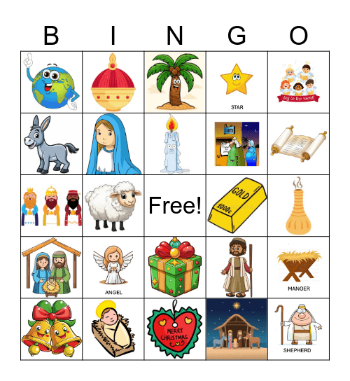 Christmas Bingo Card