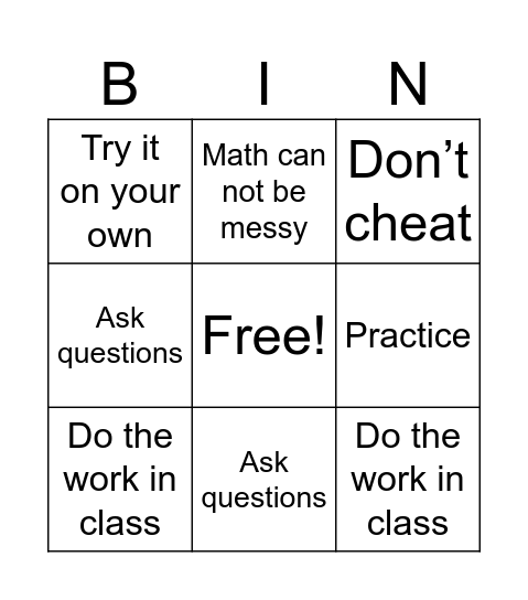 HOW  TO GET  TO  BOSS  STATUS Bingo Card