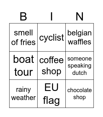 Sinja Schauer_Germany Bingo Card