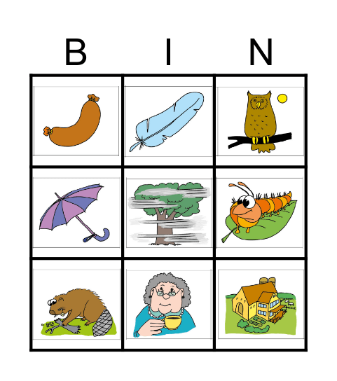 Leseschlau Bingo Card