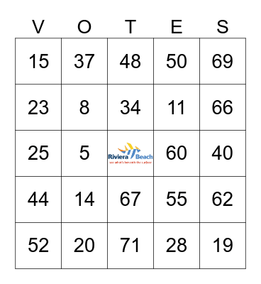 City Clerk Bingo Card