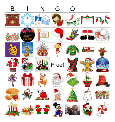 HOLIDAY PARTY Bingo Card