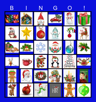 SKYLINE'S CHRISTMAS BINGO Card
