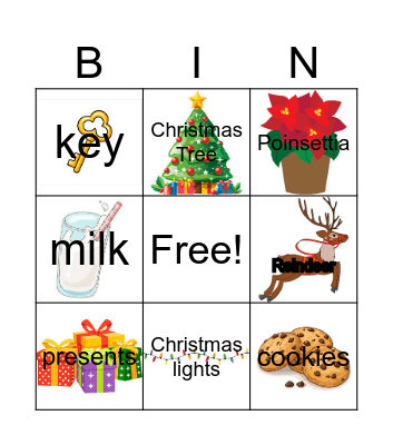 How to Catch Santa Bingo Card
