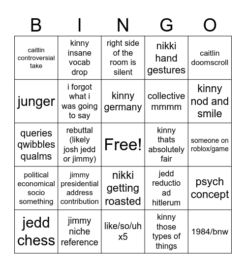 ap lang bingo 2.0!! Bingo Card