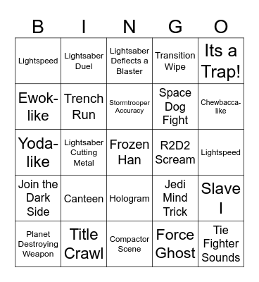 Destiny 2 Renegades Bingo Card
