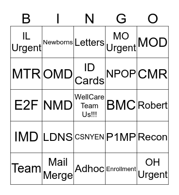 TOGETHER EVERYONE ACHEIVES MORE Bingo Card