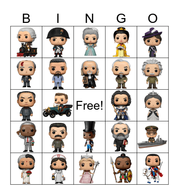 Modern World History Bingo Card