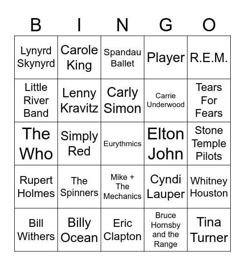 Game #2 - Highland House 12-3-25 Bingo Card