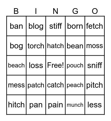 T5 Week 5 Bingo Card