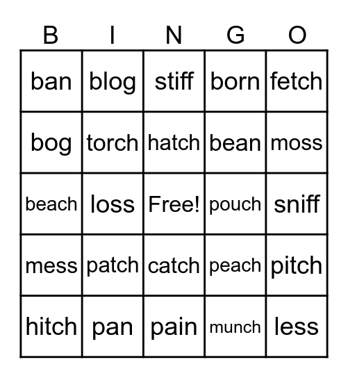 T5 Week 5 Bingo Card